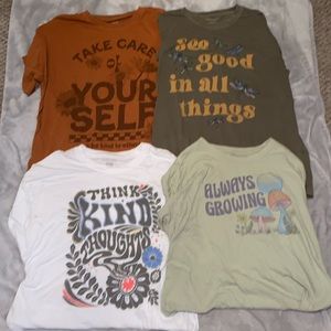 Lot of 4 American Eagle Shirts Size L/XL